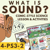Sound Waves Activities & Lesson for Matter & Energy 4th Gr