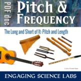 Sound Waves: Pitch is Related to Length of Instruments