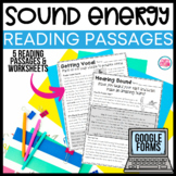 Sound Energy Activities Worksheets with Reading Comprehens