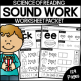 Sound Work Phonics Worksheets - Science of Reading
