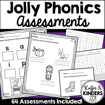 Preview of Sound Worksheets & Assessments | Jolly Phonics™ Aligned