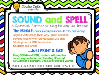 Preview of Sound + Spell: A Systematic Approach to Early Decoding and Spelling