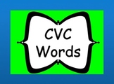 Sound out CVC words with pictures: PowerPoint