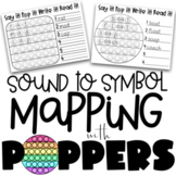 Sound to Symbol Mapping with Fidget Poppers