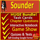Sounder Novel Study Unit - Comprehension Questions with Ac