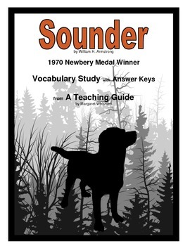 Preview of Sounder Vocabulary Study