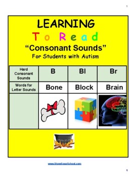 Preview of Sounding It Out, Consonant Sounds for Students with Autism