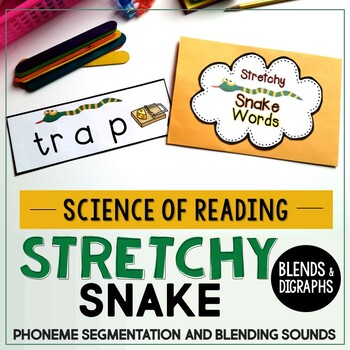 Preview of Phoneme Segmentation & Blending Sounds - Blends & Digraphs {Science of Reading}