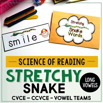 Preview of Phoneme Segmentation and Blending Sounds - Long Vowels {Science of Reading SOR}
