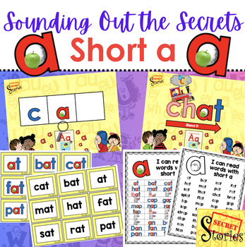 Preview of Sounding Out the Secrets: Decoding Short A Words w/Secret Stories® Phonics