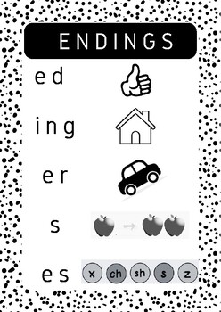 Preview of Sounds: Letter Sounds, Endings, & Combinations