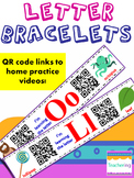 Sounds & Letters Homework BUNDLE {Bracelets with QR Codes}