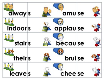 Sounds Like Z Word Sort And Game S Se Z Ze Zz By Learning Fun