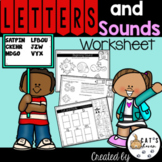 Beginning Sound Worksheets | SATPIN | Letters & Sound Worksheets