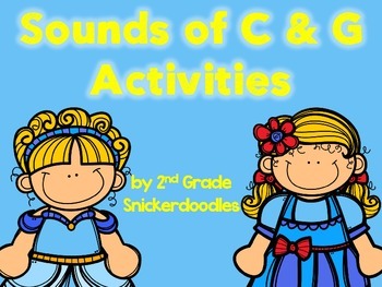 Preview of Sounds of C and G Activities