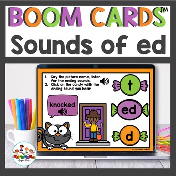 Preview of Sounds of ED Boom Cards™ Digital Activities