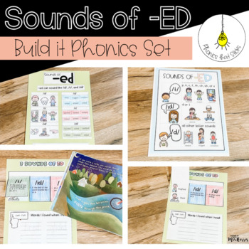 Preview of Sounds of ED - Build It Phonics Set