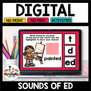 Preview of Sounds of Ed Digital Activities for Google Classroom™