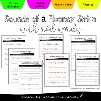 Preview of Sounds of Long a Decodable Sent(a, a-e, ai/ay, ei, eigh, ea, ey)ScienceofReading