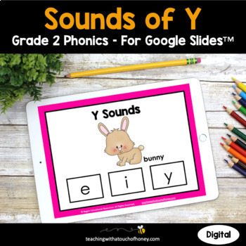 Preview of Sounds of Y Phonics Activities | 2nd Grade Phonics