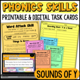 Sounds of Y: Phonics Activities for Older Students - Task 