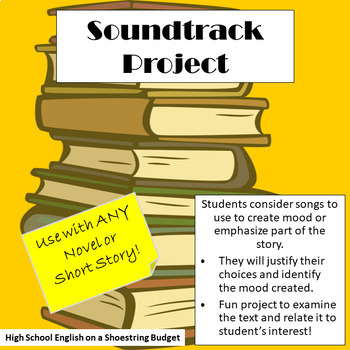 Soundtrack Project Works With Any Novel Or Short Story By Msdickson