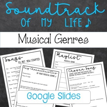Preview of Soundtrack of my Life - Musical Genres Project