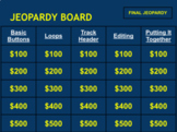 Soundtrap Basics Jeopardy