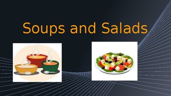 Preview of Soup & Salad Questions