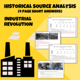 Source Analysis Task - The Industrial Revolution (Print-Re