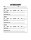 Source Collection Sheet/ Bibliography