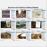 Sources and Evidence History Poster Set