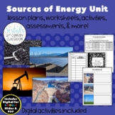 Sources of Energy {Digital & PDF Included}