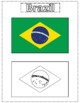 South Aamerica Flags Coloring Pages for Kids (printables) by B L EMMA