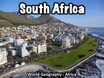 Preview of South Africa Geography Presentation