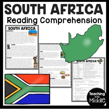 south africa overview reading comprehension worksheet africa country studies