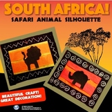 South Africa! Safari Animal Silhouette Craft - Easy Step-by-Step Instructions