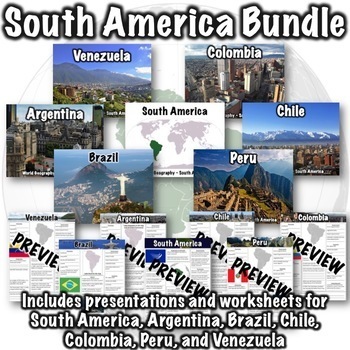 Preview of South America Bundle