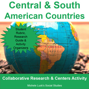 Preview of Central & South America Countries Project and Student Presentations