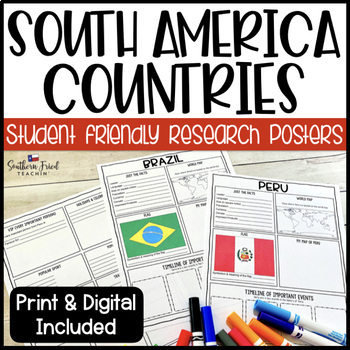 south america country research project