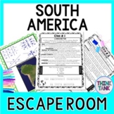 South America ESCAPE ROOM! Continents and Geography - NO P