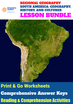Preview of South America: Geography, History, and Cultures (12-LESSON BUNDLE)