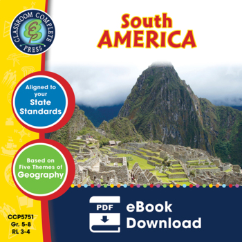 Preview of South America Gr. 5-8