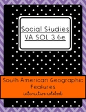 South America Interactive Notebook
