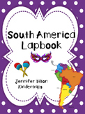 South America Interactive Notebook/Lapbook with Reading Passages