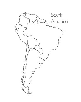 Preview of South America Map
