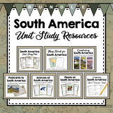South America Unit Study Resources Bundle