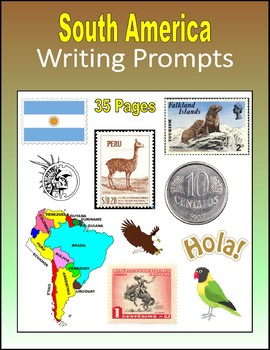 Preview of South America - Writing Prompts