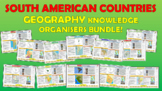 South American Countries Geography Knowledge Organizers Bundle!