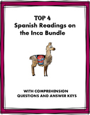 Inca Spanish Reading Bundle: TOP 4 Lecturas @30% off!
